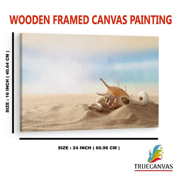 Multicolor_Seashell_Sand,_Wooden_Framed_Canvas_Paintings_|_For_Home_Decor_|_Bedroom,_Living_Room,Wall_Decoration_|_Wall_Art_Painting,_Ct0698,_Size_16_X_24_In