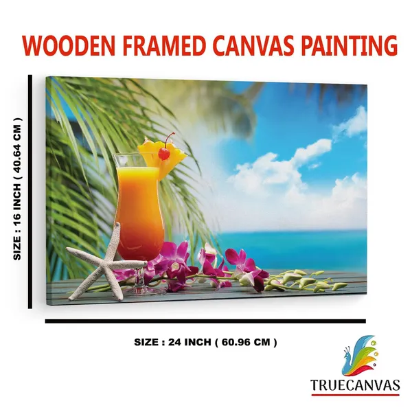 Multicolor_Tropical_Drink,_Sea,_Cocktail,_Wooden_Framed_Canvas_Paintings_|_For_Home_Decor_|_Bedroom,_Living_Room,Wall_Decoration_|_Wall_Art_Painting,_Ct0707,_Size_16_X_24_In