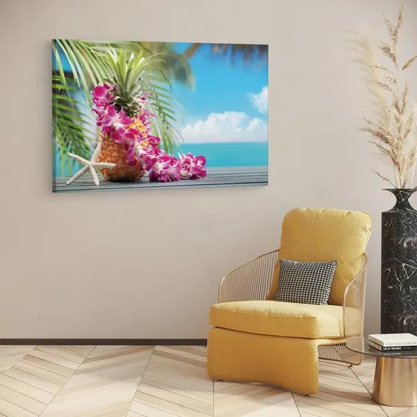 Multicolor_Summer_Holiday,_Starfish,_Wooden_Framed_Canvas_Paintings_|_For_Home_Decor_|_Bedroom,_Living_Room,Wall_Decoration_|_Wall_Art_Painting,_Ct0708,_Size_16_X_24_In