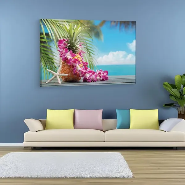 Multicolor_Summer_Holiday,_Starfish,_Wooden_Framed_Canvas_Paintings_|_For_Home_Decor_|_Bedroom,_Living_Room,Wall_Decoration_|_Wall_Art_Painting,_Ct0708,_Size_16_X_24_In