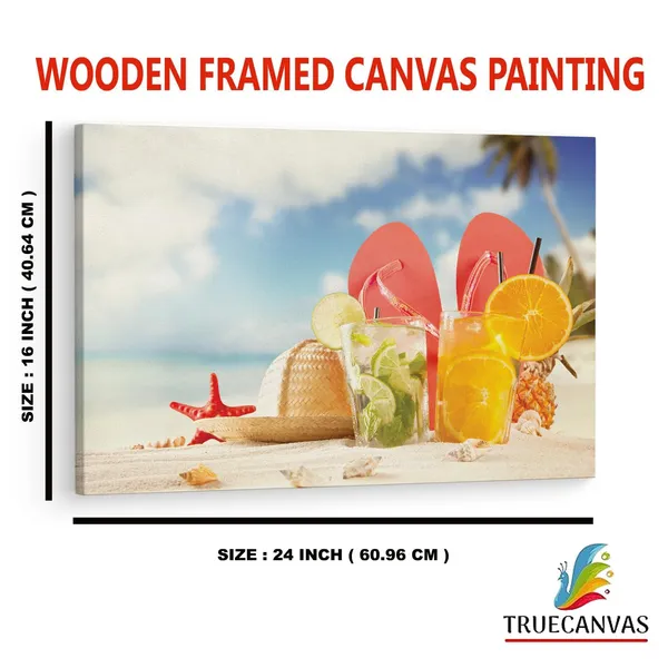 Multicolor_Tropical_Sunset_Fruit_Beach_Sand_Vacation,_Wooden_Framed_Canvas_Paintings_|_For_Home_Decor_|_Bedroom,_Living_Room,Wall_Decoration_|_Wall_Art_Painting,_Ct0714,_Size_16_X_24_In