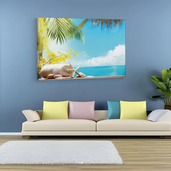Multicolor_Spa_Beach,_Wooden_Framed_Canvas_Paintings_|_For_Home_Decor_|_Bedroom,_Living_Room,Wall_Decoration_|_Wall_Art_Painting,_Ct0719,_Size_16_X_24_In