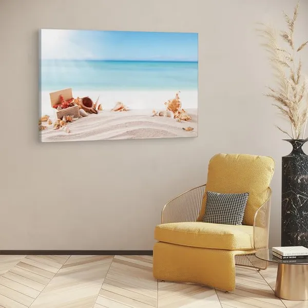Multicolor_Beach_Sand_Starfish,_Wooden_Framed_Canvas_Paintings_|_For_Home_Decor_|_Bedroom,_Living_Room,Wall_Decoration_|_Wall_Art_Painting,_Ct0722,_Size_16_X_24_In
