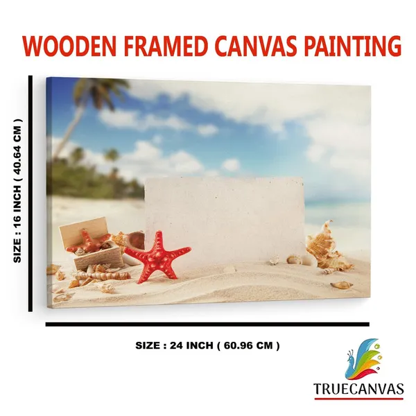 Multicolor_Beach_Starfish_Empty_Paper,_Wooden_Framed_Canvas_Paintings_|_For_Home_Decor_|_Bedroom,_Living_Room,Wall_Decoration_|_Wall_Art_Painting,_Ct0724,_Size_16_X_24_In