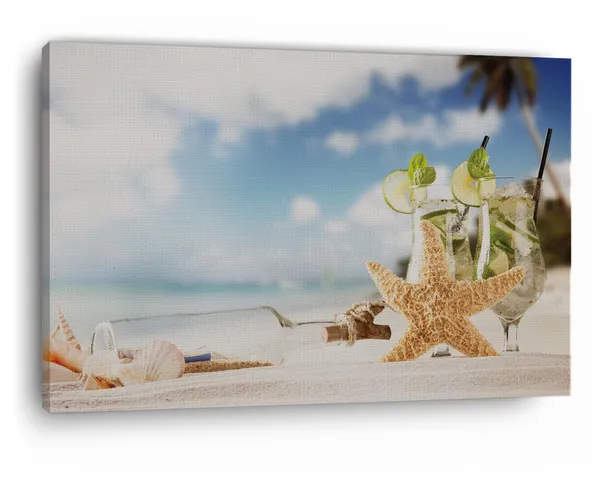 Multicolor_Mojito_Starfish,_Wooden_Framed_Canvas_Paintings_|_For_Home_Decor_|_Bedroom,_Living_Room,Wall_Decoration_|_Wall_Art_Painting,_Ct0725,_Size_16_X_24_In