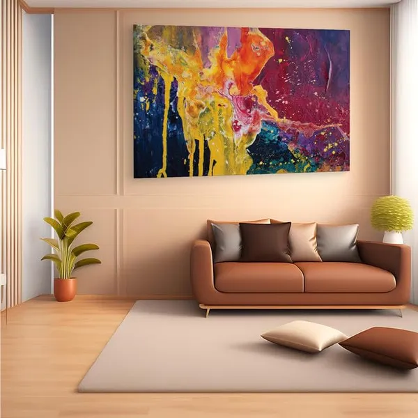 Multicolor_Abstract,_Wooden_Framed_Canvas_Paintings_|_For_Home_Decor_|_Bedroom,_Living_Room,Wall_Decoration_|_Wall_Art_Painting,_Ct0727,_Size_16_X_24_In