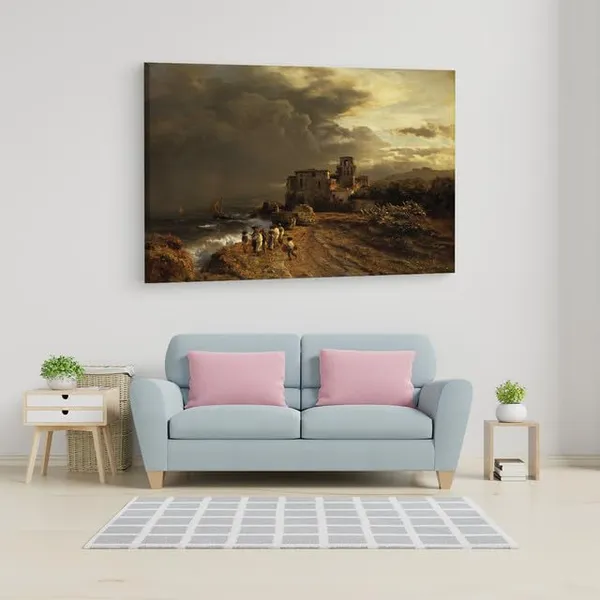 Multicolor_Abstract,_Wooden_Framed_Canvas_Paintings_|_For_Home_Decor_|_Bedroom,_Living_Room,Wall_Decoration_|_Wall_Art_Painting,_Ct0755,_Size_16_X_24_In