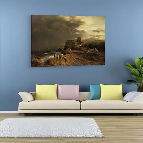 Multicolor_Abstract,_Wooden_Framed_Canvas_Paintings_|_For_Home_Decor_|_Bedroom,_Living_Room,Wall_Decoration_|_Wall_Art_Painting,_Ct0755,_Size_16_X_24_In