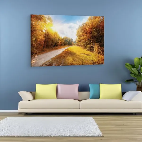 Multicolor_Beautiful_Autumn_Landscape_In_Warm_Colors,_Wooden_Framed_Canvas_Paintings_|_For_Home_Decor_|_Bedroom,_Living_Room,Wall_Decoration_|_Wall_Art_Painting,_Ct0796,_Size_16_X_24_In