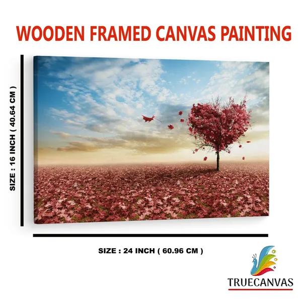Multicolor_Heart_Shaped_Tree_With_Spilled,_Wooden_Framed_Canvas_Paintings_|_For_Home_Decor_|_Bedroom,_Living_Room,Wall_Decoration_|_Wall_Art_Painting,_Ct0806,_Size_16_X_24_In
