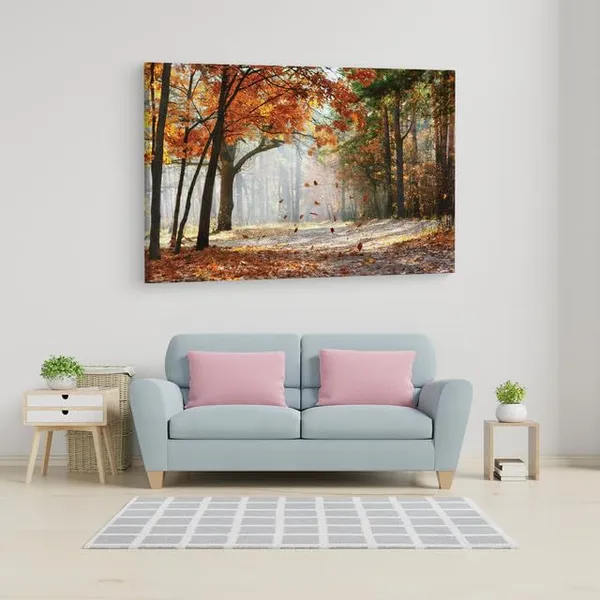 Multicolor_Falling_Autumn_Leaves,_Wooden_Framed_Canvas_Paintings_|_For_Home_Decor_|_Bedroom,_Living_Room,Wall_Decoration_|_Wall_Art_Painting,_Ct0812,_Size_16_X_24_In