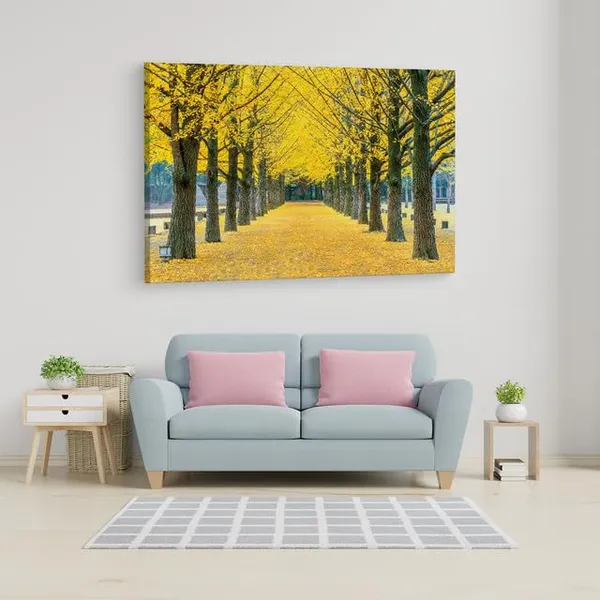 Multicolor_Nami_Island,_Wooden_Framed_Canvas_Paintings_|_For_Home_Decor_|_Bedroom,_Living_Room,Wall_Decoration_|_Wall_Art_Painting,_Ct0821,_Size_16_X_24_In