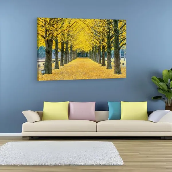 Multicolor_Nami_Island,_Wooden_Framed_Canvas_Paintings_|_For_Home_Decor_|_Bedroom,_Living_Room,Wall_Decoration_|_Wall_Art_Painting,_Ct0821,_Size_16_X_24_In