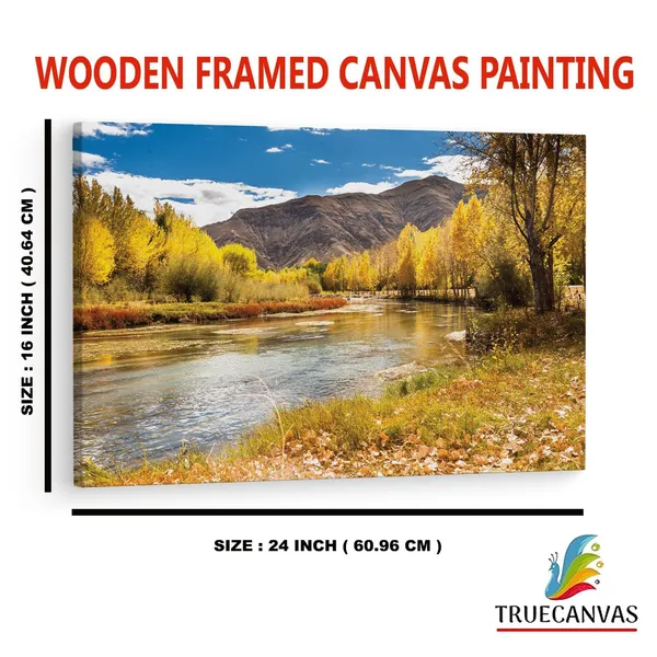 Multicolor_Autumn_View_With_Mountains,_Wooden_Framed_Canvas_Paintings_|_For_Home_Decor_|_Bedroom,_Living_Room,Wall_Decoration_|_Wall_Art_Painting,_Ct0834,_Size_16_X_24_In