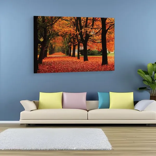 Multicolor_Autumn,_Leaves,_Wooden_Framed_Canvas_Paintings_|_For_Home_Decor_|_Bedroom,_Living_Room,Wall_Decoration_|_Wall_Art_Painting,_Ct0835,_Size_16_X_24_In