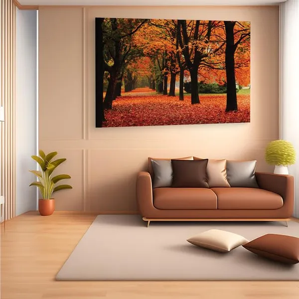 Multicolor_Autumn,_Leaves,_Wooden_Framed_Canvas_Paintings_|_For_Home_Decor_|_Bedroom,_Living_Room,Wall_Decoration_|_Wall_Art_Painting,_Ct0835,_Size_16_X_24_In