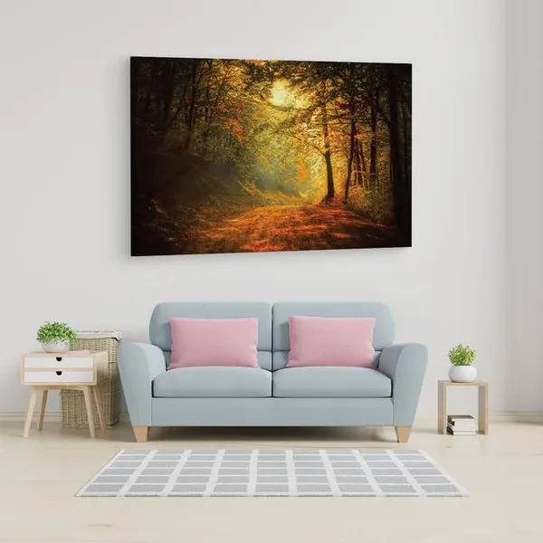 Multicolor_Riserva_Naturale_Orientata,_Wooden_Framed_Canvas_Paintings_|_For_Home_Decor_|_Bedroom,_Living_Room,Wall_Decoration_|_Wall_Art_Painting,_Ct0836,_Size_16_X_24_In