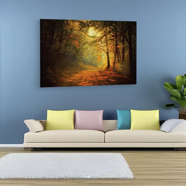 Multicolor_Riserva_Naturale_Orientata,_Wooden_Framed_Canvas_Paintings_|_For_Home_Decor_|_Bedroom,_Living_Room,Wall_Decoration_|_Wall_Art_Painting,_Ct0836,_Size_16_X_24_In
