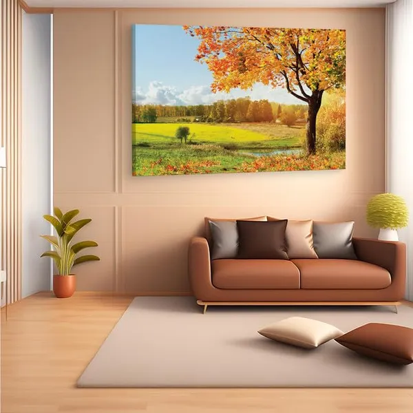 Multicolor_Beautiful_Tree,_Wooden_Framed_Canvas_Paintings_|_For_Home_Decor_|_Bedroom,_Living_Room,Wall_Decoration_|_Wall_Art_Painting,_Ct0838,_Size_16_X_24_In