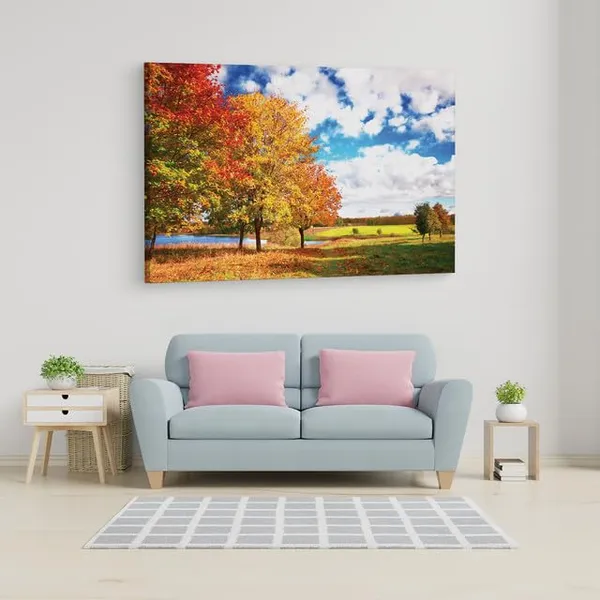 Multicolor_Autumn_Landscape,_Wooden_Framed_Canvas_Paintings_|_For_Home_Decor_|_Bedroom,_Living_Room,Wall_Decoration_|_Wall_Art_Painting,_Ct0839,_Size_16_X_24_In