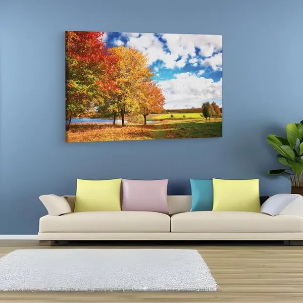 Multicolor_Autumn_Landscape,_Wooden_Framed_Canvas_Paintings_|_For_Home_Decor_|_Bedroom,_Living_Room,Wall_Decoration_|_Wall_Art_Painting,_Ct0839,_Size_16_X_24_In