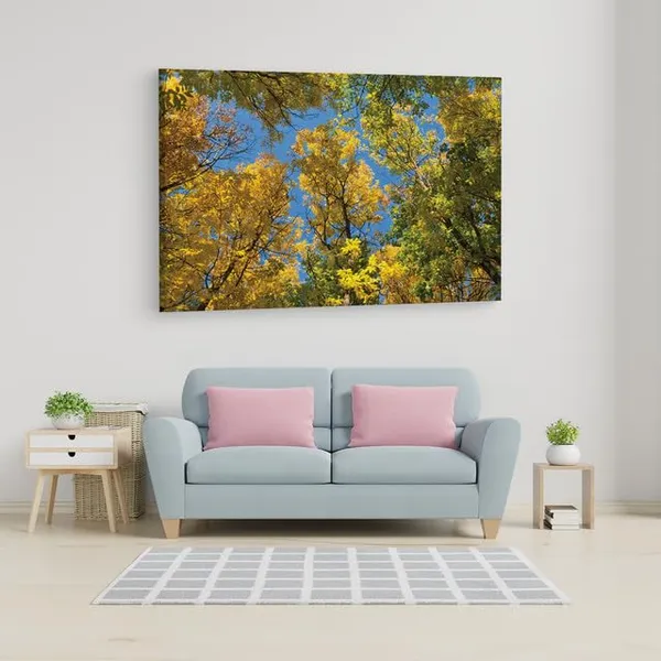 Multicolor_Autumn_Tree_Branches,_Wooden_Framed_Canvas_Paintings_|_For_Home_Decor_|_Bedroom,_Living_Room,Wall_Decoration_|_Wall_Art_Painting,_Ct0855,_Size_16_X_24_In