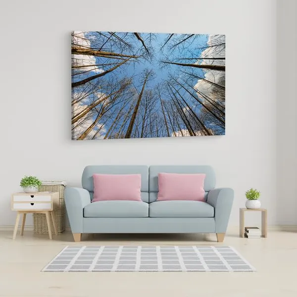 Multicolor_Tree_Branches_With_No_Leaves,_Wooden_Framed_Canvas_Paintings_|_For_Home_Decor_|_Bedroom,_Living_Room,Wall_Decoration_|_Wall_Art_Painting,_Ct0856,_Size_16_X_24_In