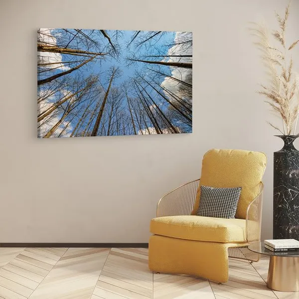 Multicolor_Tree_Branches_With_No_Leaves,_Wooden_Framed_Canvas_Paintings_|_For_Home_Decor_|_Bedroom,_Living_Room,Wall_Decoration_|_Wall_Art_Painting,_Ct0856,_Size_16_X_24_In