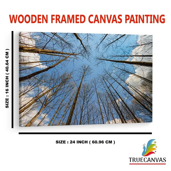 Multicolor_Tree_Branches_With_No_Leaves,_Wooden_Framed_Canvas_Paintings_|_For_Home_Decor_|_Bedroom,_Living_Room,Wall_Decoration_|_Wall_Art_Painting,_Ct0856,_Size_16_X_24_In