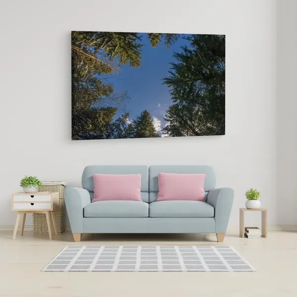 Multicolor_Grindelwald,_Trees,_Switzerland,_Wooden_Framed_Canvas_Paintings_|_For_Home_Decor_|_Bedroom,_Living_Room,Wall_Decoration_|_Wall_Art_Painting,_Ct0860,_Size_16_X_24_In