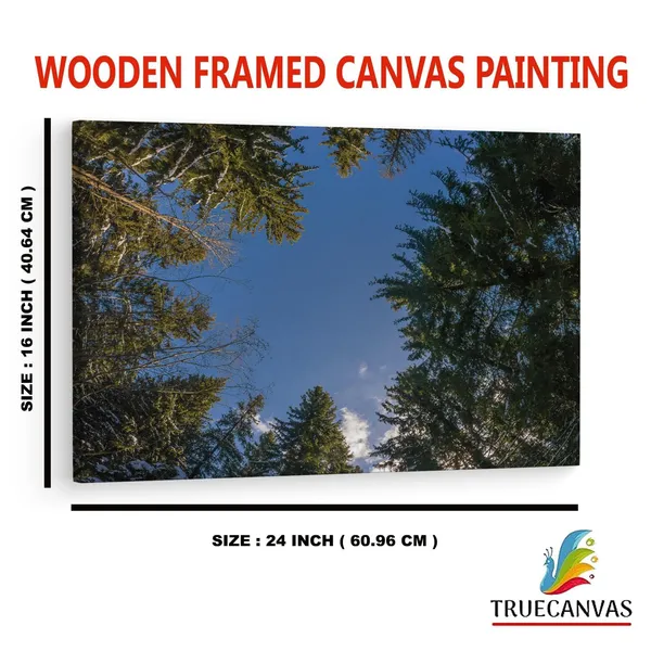 Multicolor_Grindelwald,_Trees,_Switzerland,_Wooden_Framed_Canvas_Paintings_|_For_Home_Decor_|_Bedroom,_Living_Room,Wall_Decoration_|_Wall_Art_Painting,_Ct0860,_Size_16_X_24_In
