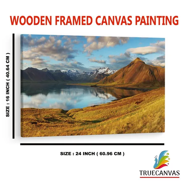 Multicolor_Wallario_Wand_Bild_Hartschaum,_Wooden_Framed_Canvas_Paintings_|_For_Home_Decor_|_Bedroom,_Living_Room,Wall_Decoration_|_Wall_Art_Painting,_Ct0865,_Size_16_X_24_In