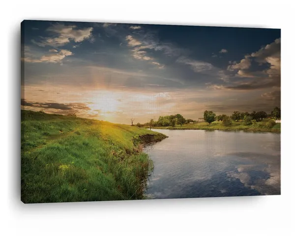 Multicolor_Nature_Sky_Lake,_Wooden_Framed_Canvas_Paintings_|_For_Home_Decor_|_Bedroom,_Living_Room,Wall_Decoration_|_Wall_Art_Painting,_Ct0875,_Size_16_X_24_In