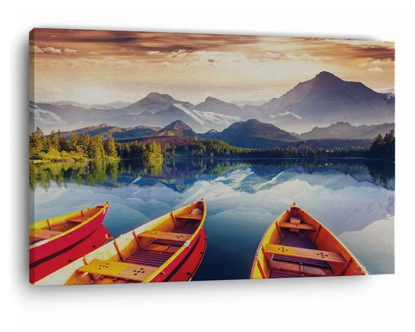 Multicolor_Tourist_Plateau_Snow_Mountain_Lake,_Wooden_Framed_Canvas_Paintings_|_For_Home_Decor_|_Bedroom,_Living_Room,Wall_Decoration_|_Wall_Art_Painting,_Ct0878,_Size_16_X_24_In