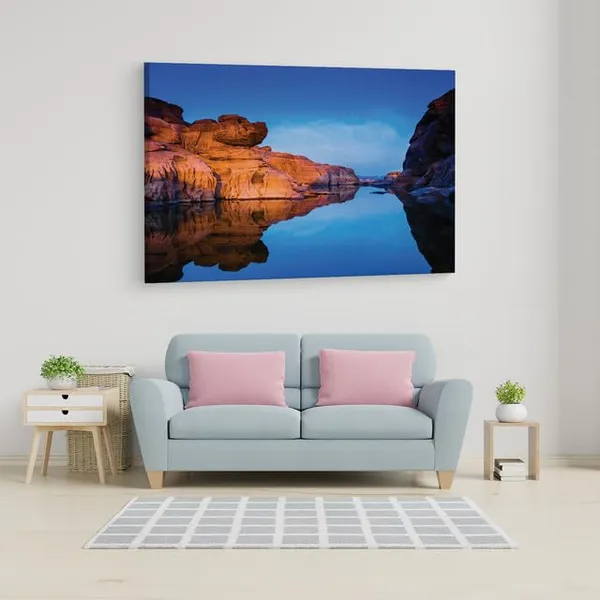 Multicolor_Sam_Phan_Bok,_Wooden_Framed_Canvas_Paintings_|_For_Home_Decor_|_Bedroom,_Living_Room,Wall_Decoration_|_Wall_Art_Painting,_Ct0881,_Size_16_X_24_In