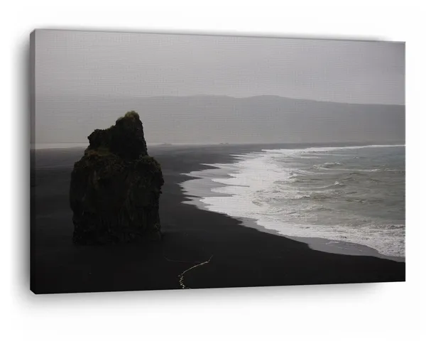 Multicolor_Reynisfjara_Beach,_Wooden_Framed_Canvas_Paintings_|_For_Home_Decor_|_Bedroom,_Living_Room,Wall_Decoration_|_Wall_Art_Painting,_Ct0882,_Size_16_X_24_In