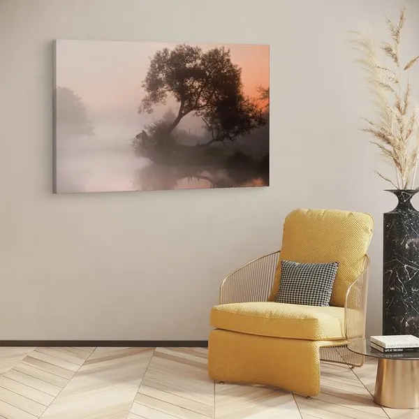 Multicolor_Foggy_Sunrise,_Wooden_Framed_Canvas_Paintings_|_For_Home_Decor_|_Bedroom,_Living_Room,Wall_Decoration_|_Wall_Art_Painting,_Ct0887,_Size_16_X_24_In
