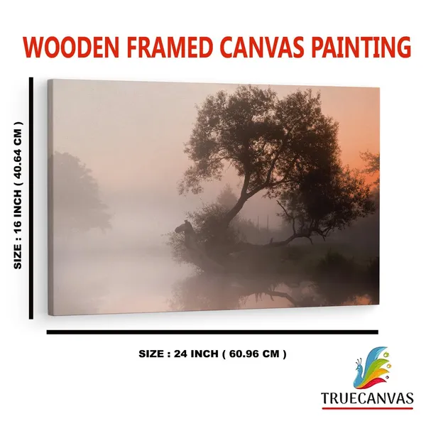Multicolor_Foggy_Sunrise,_Wooden_Framed_Canvas_Paintings_|_For_Home_Decor_|_Bedroom,_Living_Room,Wall_Decoration_|_Wall_Art_Painting,_Ct0887,_Size_16_X_24_In