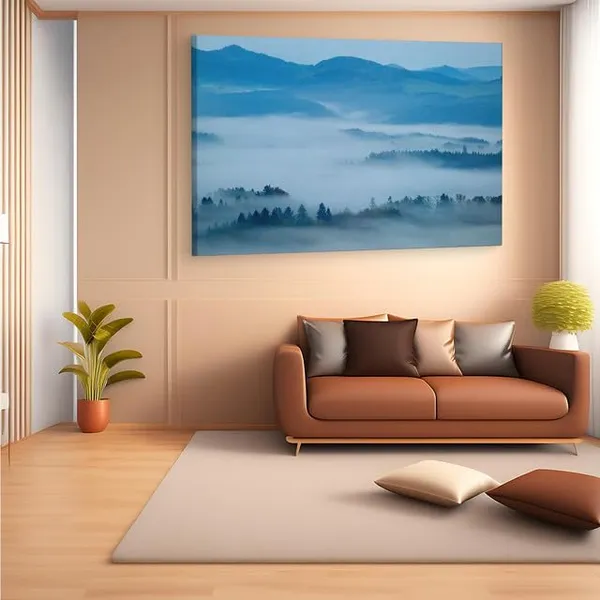 Multicolor_Hilly_Landscape_With_Fog,_Wooden_Framed_Canvas_Paintings_|_For_Home_Decor_|_Bedroom,_Living_Room,Wall_Decoration_|_Wall_Art_Painting,_Ct0890,_Size_16_X_24_In