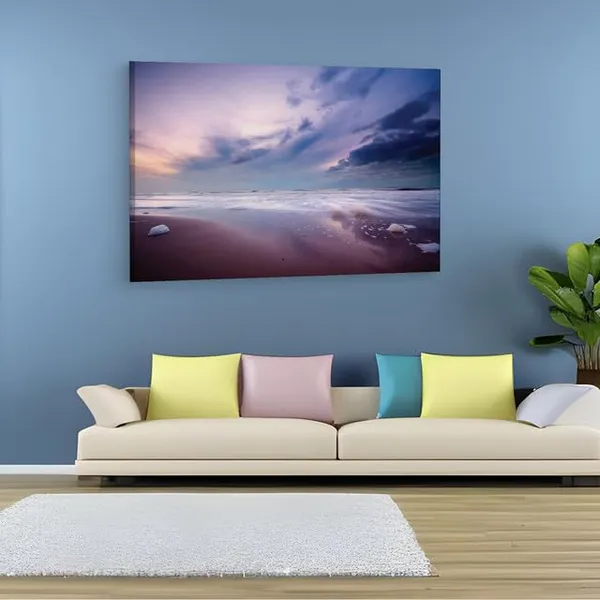 Multicolor_Purple_Beach,_Wooden_Framed_Canvas_Paintings_|_For_Home_Decor_|_Bedroom,_Living_Room,Wall_Decoration_|_Wall_Art_Painting,_Ct0891,_Size_16_X_24_In