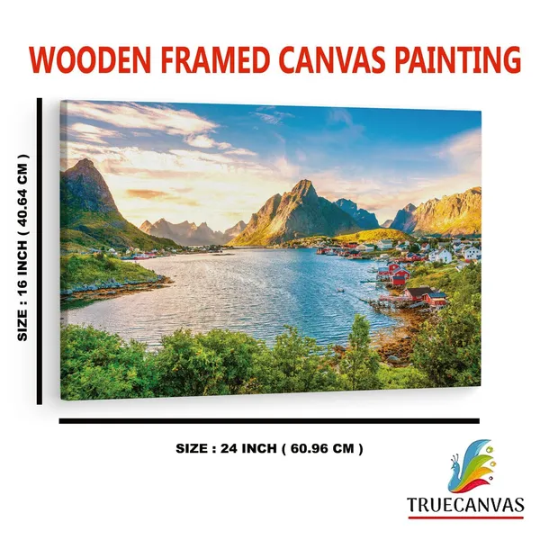 Multicolor_Lofoten,_Wooden_Framed_Canvas_Paintings_|_For_Home_Decor_|_Bedroom,_Living_Room,Wall_Decoration_|_Wall_Art_Painting,_Ct0896,_Size_16_X_24_In