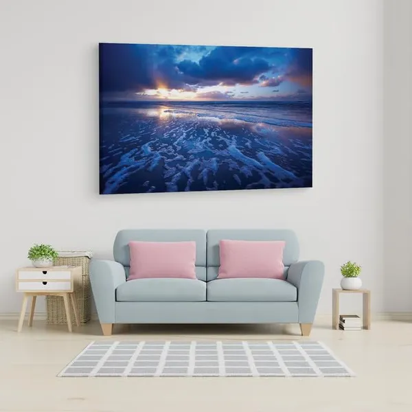 Multicolor_Pacific_Ocean,_Wooden_Framed_Canvas_Paintings_|_For_Home_Decor_|_Bedroom,_Living_Room,Wall_Decoration_|_Wall_Art_Painting,_Ct0900,_Size_16_X_24_In