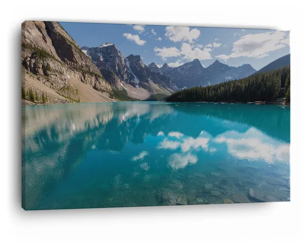 Multicolor_Banff_National_Park,_Wooden_Framed_Canvas_Paintings_|_For_Home_Decor_|_Bedroom,_Living_Room,Wall_Decoration_|_Wall_Art_Painting,_Ct0904,_Size_16_X_24_In