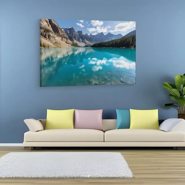 Multicolor_Banff_National_Park,_Wooden_Framed_Canvas_Paintings_|_For_Home_Decor_|_Bedroom,_Living_Room,Wall_Decoration_|_Wall_Art_Painting,_Ct0904,_Size_16_X_24_In