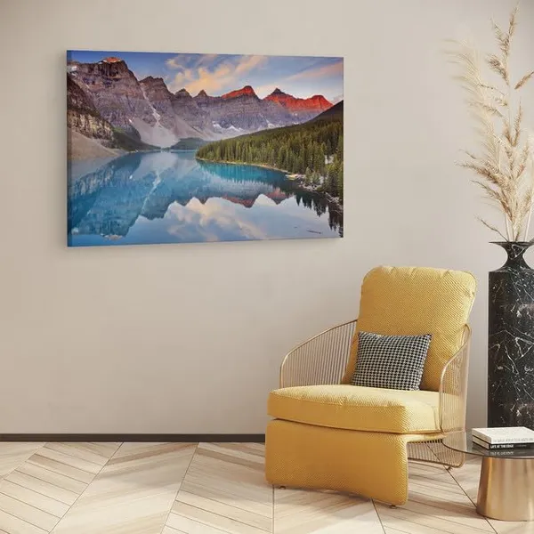 Multicolor_Banff_National_Park,_Wooden_Framed_Canvas_Paintings_|_For_Home_Decor_|_Bedroom,_Living_Room,Wall_Decoration_|_Wall_Art_Painting,_Ct0905,_Size_16_X_24_In