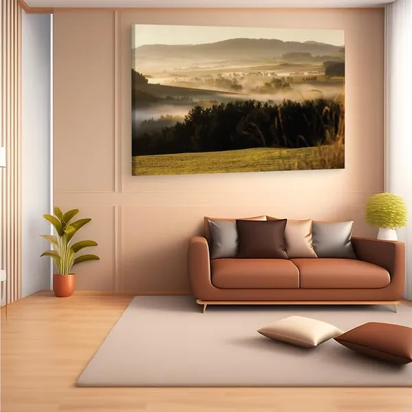 Multicolor_Vyso?Ina_Region,_Wooden_Framed_Canvas_Paintings_|_For_Home_Decor_|_Bedroom,_Living_Room,Wall_Decoration_|_Wall_Art_Painting,_Ct0909,_Size_16_X_24_In