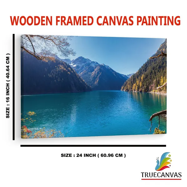Multicolor_Jiuzhaigou_Lake,_Wooden_Framed_Canvas_Paintings_|_For_Home_Decor_|_Bedroom,_Living_Room,Wall_Decoration_|_Wall_Art_Painting,_Ct0910,_Size_16_X_24_In