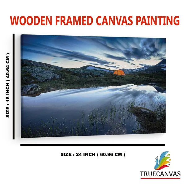 Multicolor_Hardangervidda_National_Park,_Wooden_Framed_Canvas_Paintings_|_For_Home_Decor_|_Bedroom,_Living_Room,Wall_Decoration_|_Wall_Art_Painting,_Ct0911,_Size_16_X_24_In
