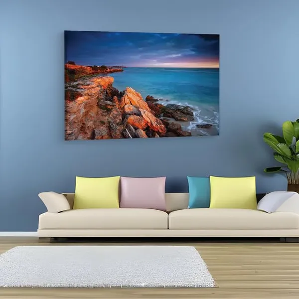 Multicolor_Midwest_Inkjet_Atelier,_Wooden_Framed_Canvas_Paintings_|_For_Home_Decor_|_Bedroom,_Living_Room,Wall_Decoration_|_Wall_Art_Painting,_Ct0917,_Size_16_X_24_In