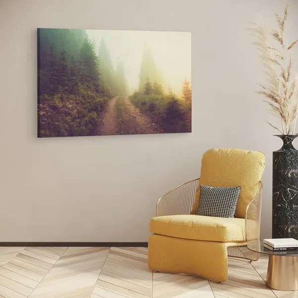 Multicolor_A_Pathway_In_The_|_Forest,_Wooden_Framed_Canvas_Paintings_|_For_Home_Decor_|_Bedroom,_Living_Room,Wall_Decoration_|_Wall_Art_Painting,_Ct0920,_Size_16_X_24_In